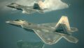 The F-22A -GRYPHUS EMBLEM- in Ace Combat 6: Fires of Liberation