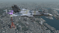 An F-14D over Tokyo
